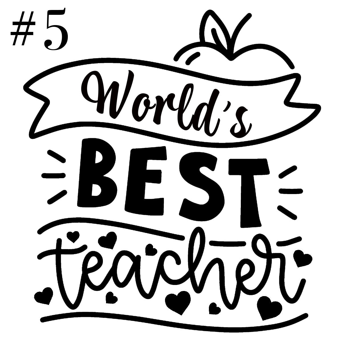 Teacher Appreciation 20oz Water Bottle
