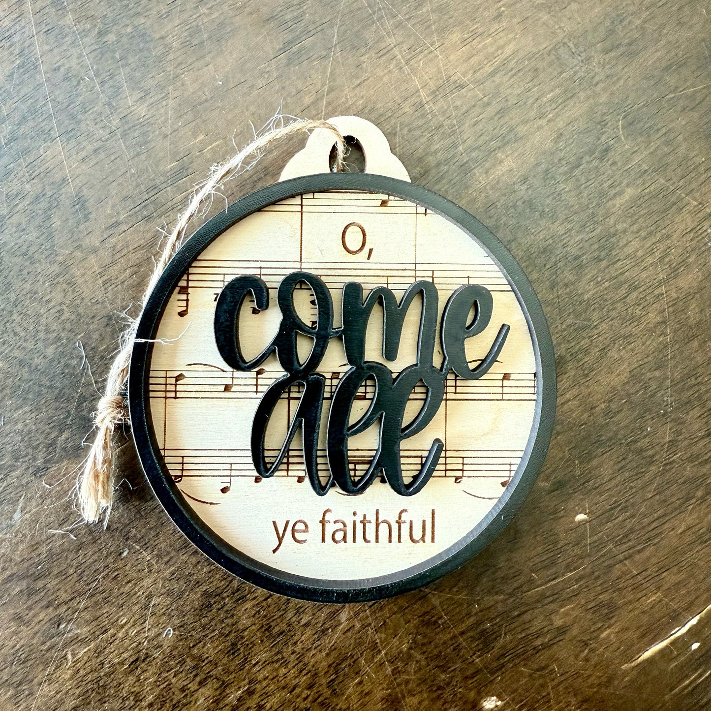 Christmas Song Ornaments