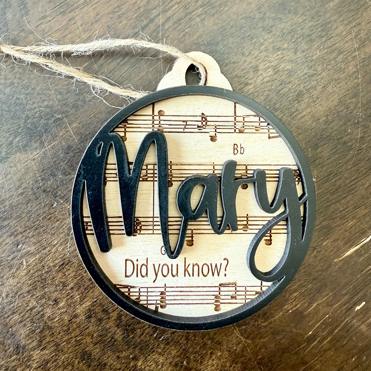 Christmas Song Ornaments