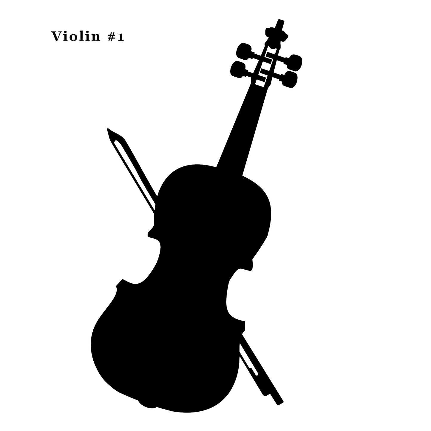 Violin - Lightweight Drawstring Bag.