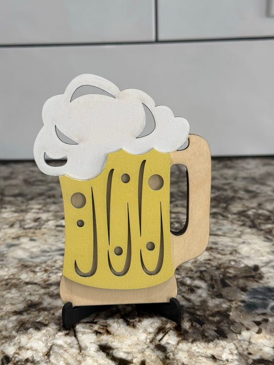 Father’s Day Gift Card Holders - Beer Mug