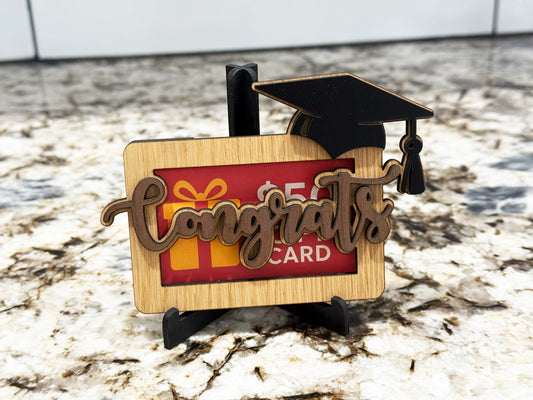 Graduation Gift Card Holders - Congrats