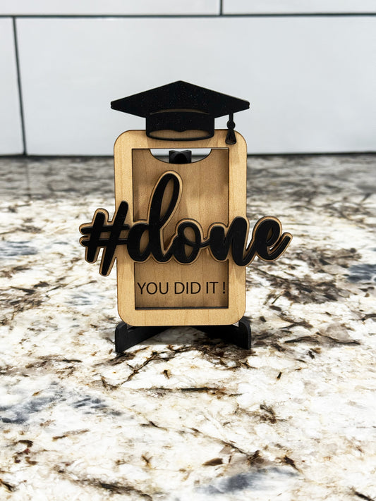 Graduation Gift Card Holders - #done