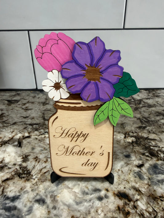 Mother’s Day Gift Card Holder - Mason Jar