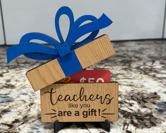 Teacher Gift Card Holders